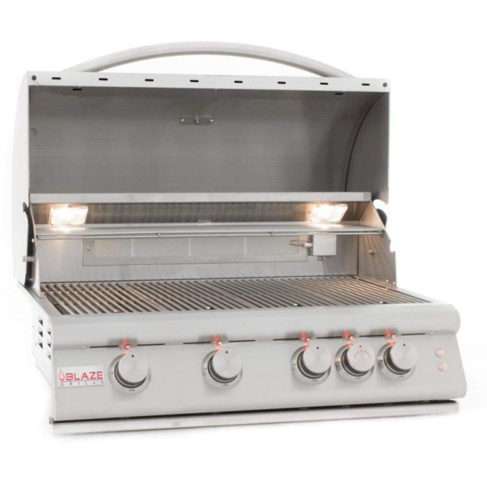 Blaze 32" Premium LTE Built-In Gas Grill with Lights - BLZ-4LTE2