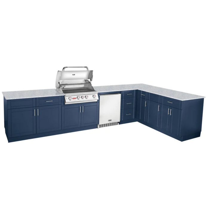 Bull Augusta 10 Ft With 7 Ft Return DuraBull Kitchen Island