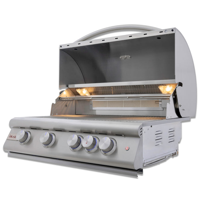 Blaze 32" Premium LTE+ Built-In Gas Grill with Lights - BLZ-4LTE3