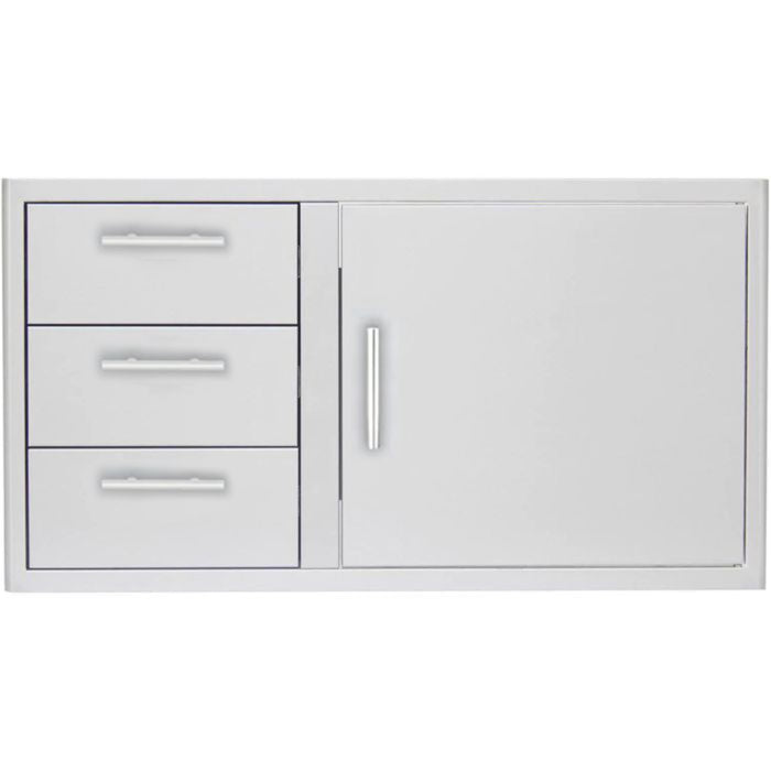 Blaze 39" Access Door and Triple Drawer Combo - BLZ-DDC-R-39-LTSC