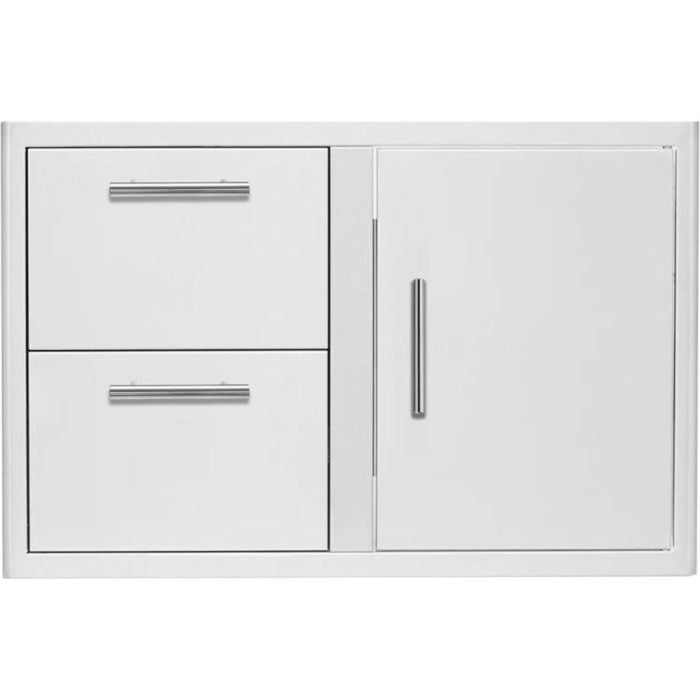 Blaze 32" Access Door and Double Drawer Combo - BLZ-DDC-R-LTSC