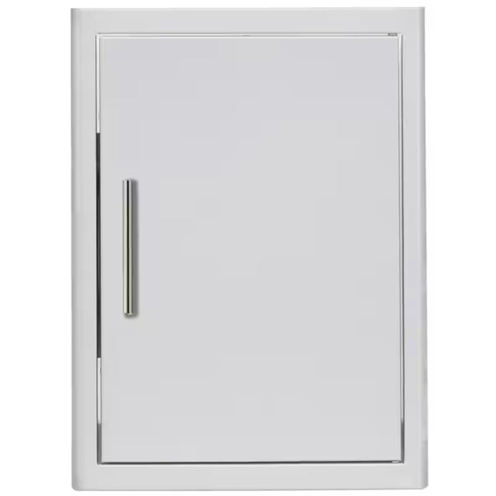 Blaze 18" Stainless Steel Vertical Single Access Door - BLZ-SV-1420-R-SC