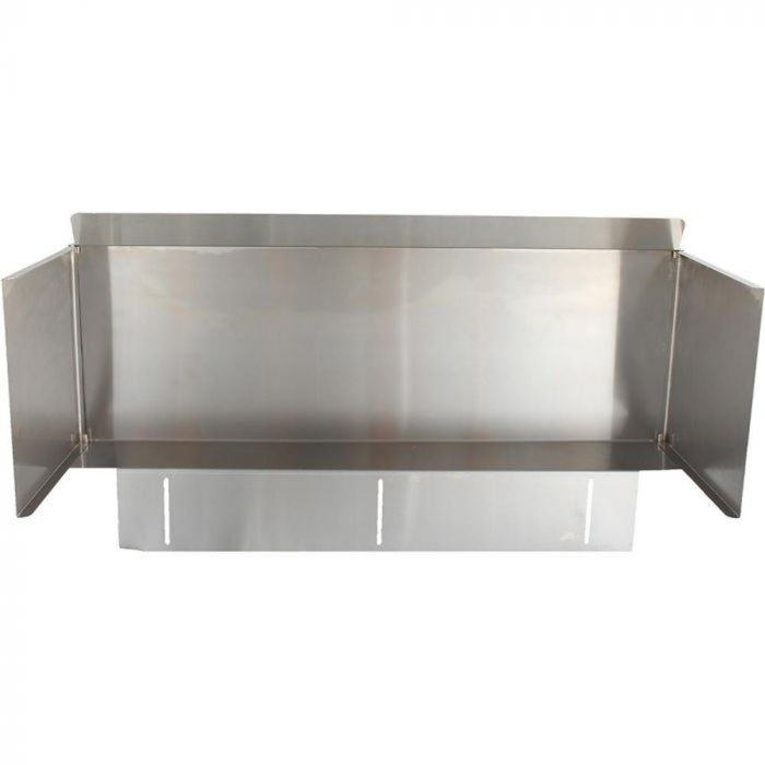 Blaze 25" Stainless Steel Wind Guard for 3-Burner Gas Grill - BLZ-WG-25