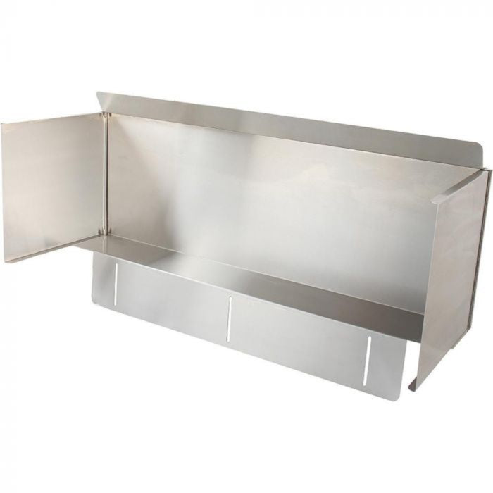 Blaze 25" Stainless Steel Wind Guard for 3-Burner Gas Grill - BLZ-WG-25