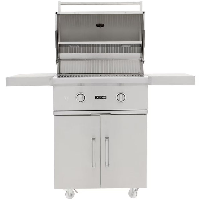 Coyote 28" C-Series Stainless Steel Freestanding Grill with Infinity Burners - C1C28-FS