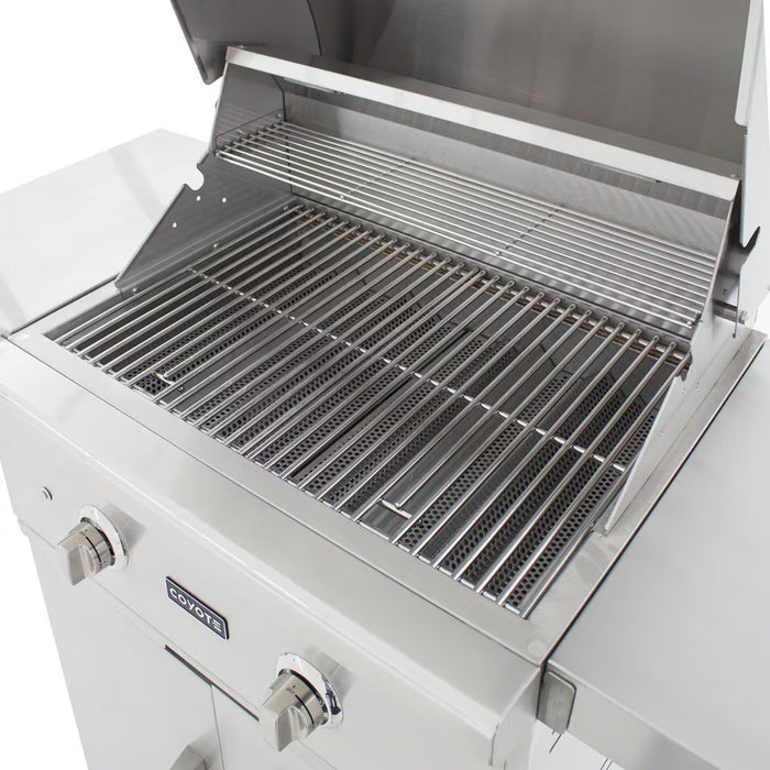 Coyote 28" C-Series Stainless Steel Freestanding Grill with Infinity Burners - C1C28-FS