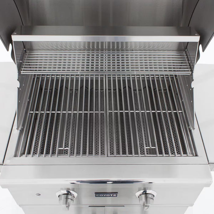 Coyote 28" C-Series Stainless Steel Freestanding Grill with Infinity Burners - C1C28-FS