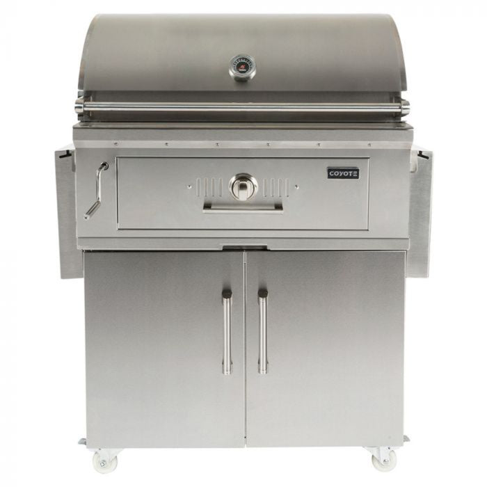 Coyote 36" Freestanding Charcoal Grill - C1CH36-FS