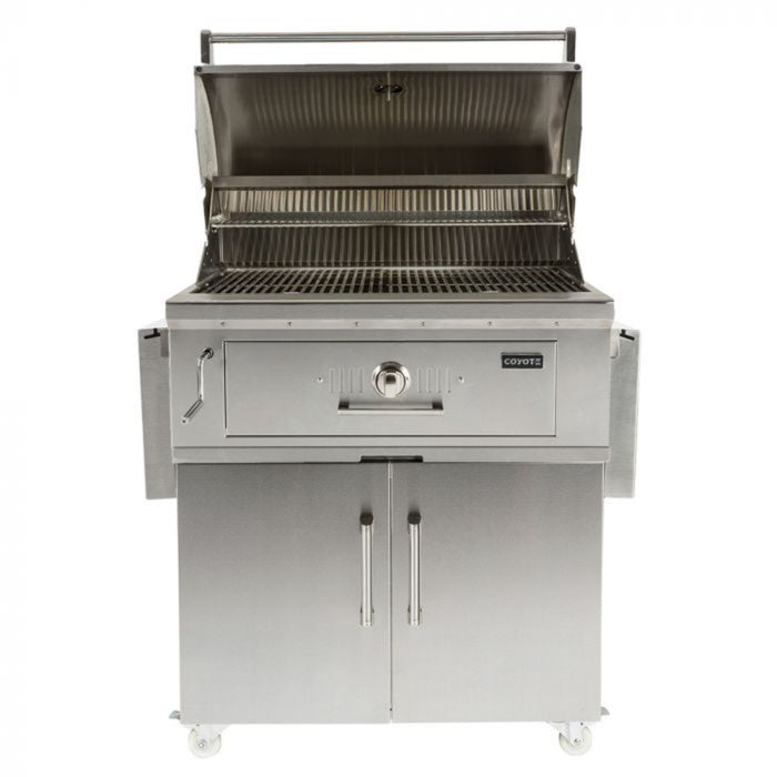 Coyote 36" Freestanding Charcoal Grill - C1CH36-FS