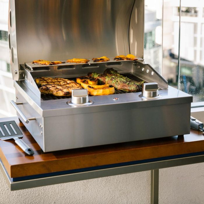 Coyote 18" Built-In or Tabletop Electric Grill - C1EL120SM