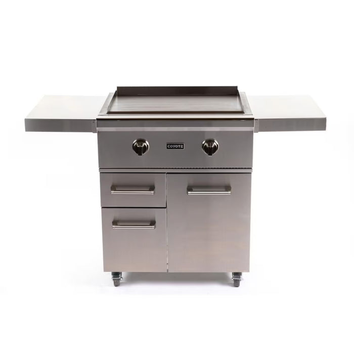 Coyote 30" Freestanding Flat Top Gas Griddle - C1FTG30-FS