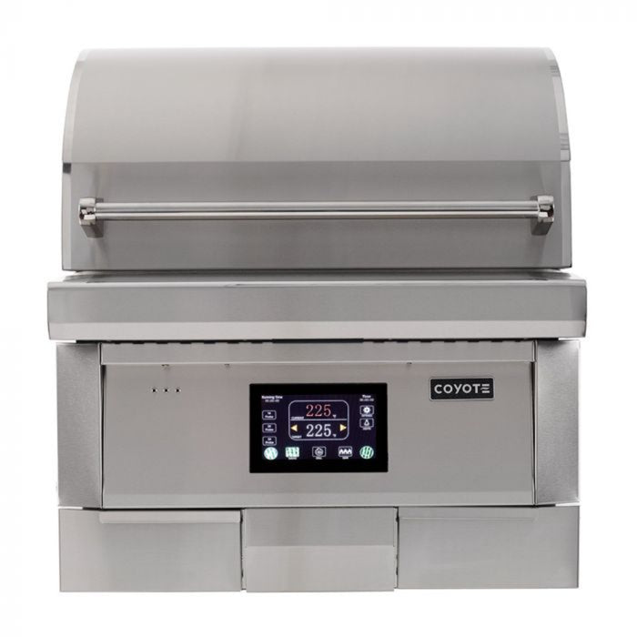 Coyote 28" Built-In Pellet Grill - C1P28