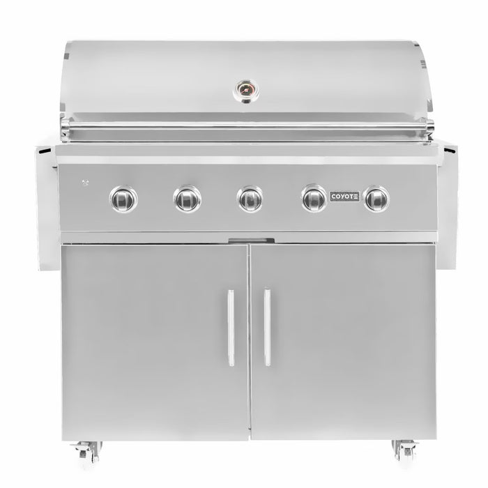 Coyote 42" C-Series Stainless Freestanding Grill with Infinity Burners - C2C42-FS