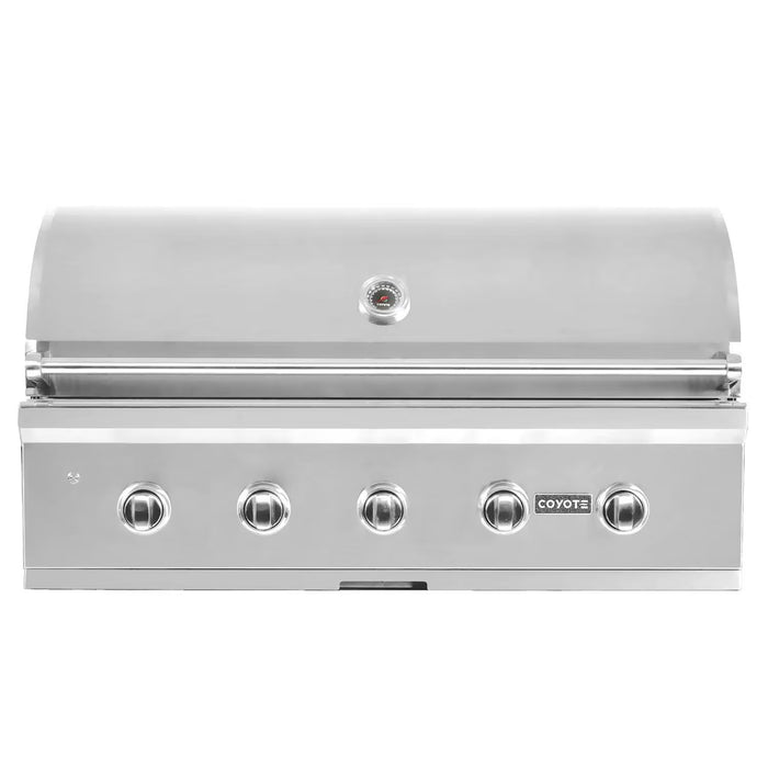 Coyote 42" C-Series Stainless Steel Built-In Grill with Infinity Burners - C2C42