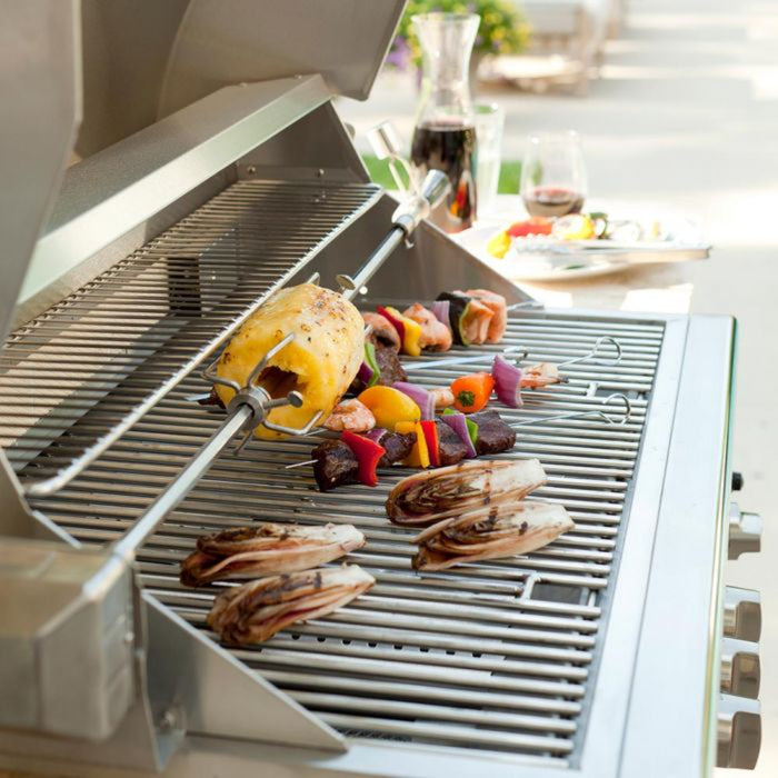 Coyote 30" S-Series Stainless Steel Freestanding Grill With Infrared Sear Burner & Rotisserie - C2SL30-FS