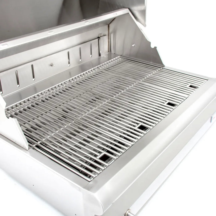 Blaze 32" Freestanding Charcoal Grill with Adjustable Charcoal Tray - BLZ-4-CHAR-FS