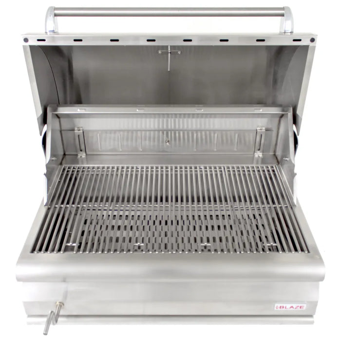 Blaze 32" Built-In Charcoal Grill with Adjustable Charcoal Tray - BLZ-4-CHAR