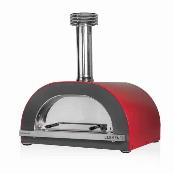 Clementi Family Gold Gas Wood Fired Pizza Oven