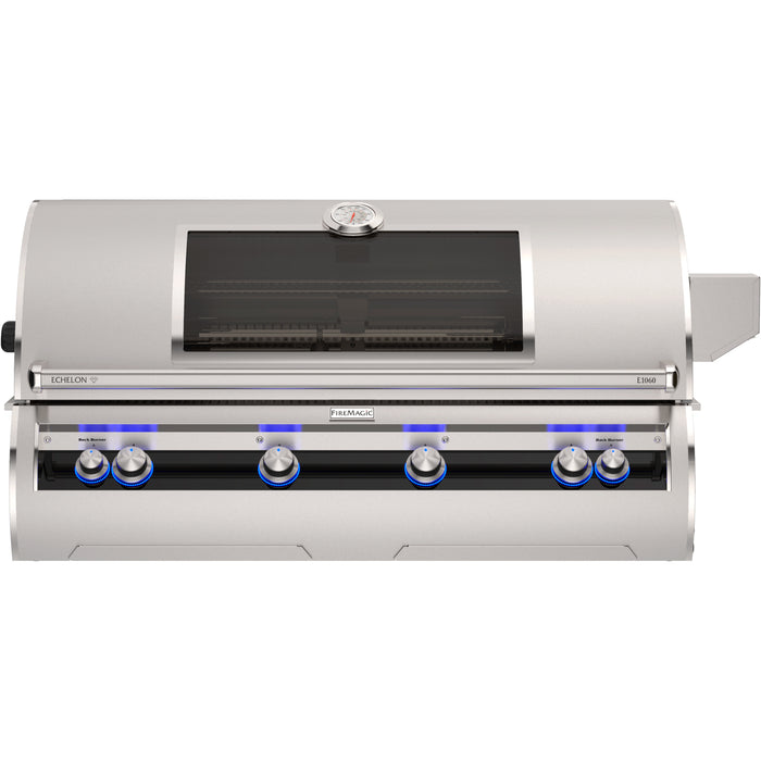 Fire Magic 48" Echelon Diamond Built-In Grill With Analog Thermometer and Magic Window - E1060i-9EA-W