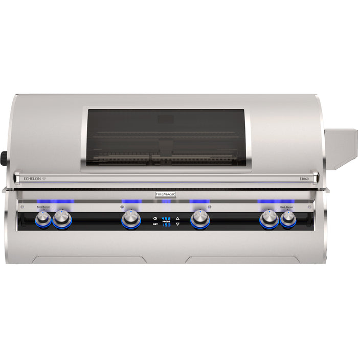 Fire Magic 48" Echelon Diamond Built-In Grill With Digital Thermometer and Magic Window - E1060i-9E1-W