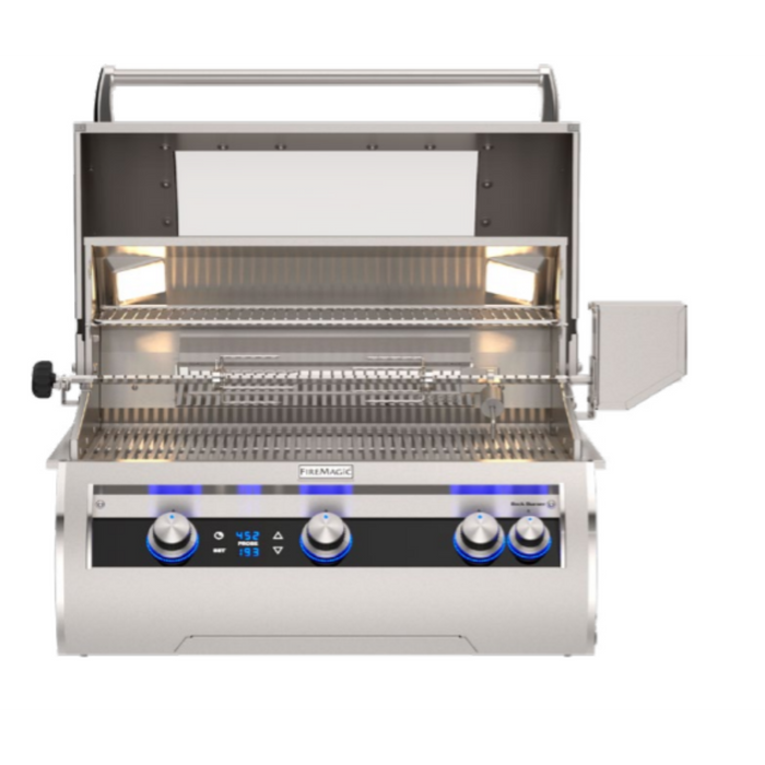 Fire Magic 30" Echelon Diamond Built-In Grill With Analog Thermometer and Magic Window  - E660I-9EA-W