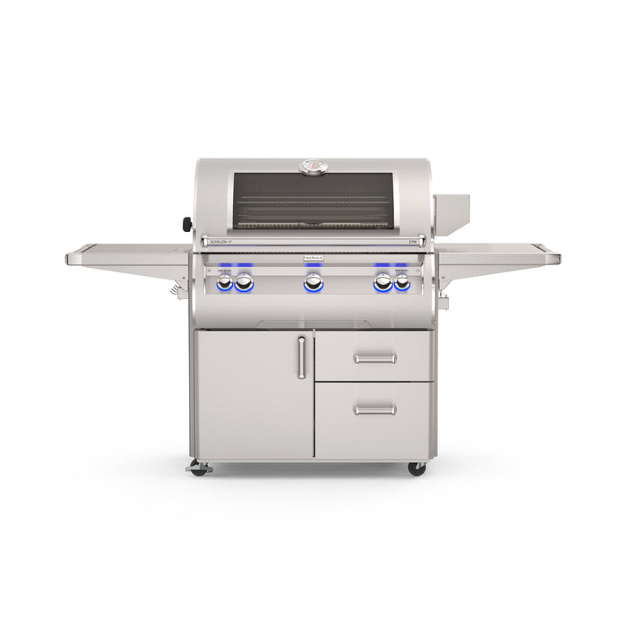 Fire Magic 36" Echelon Diamond Freestanding Analog Grill With Magic Window - E790S-8EA-62-W