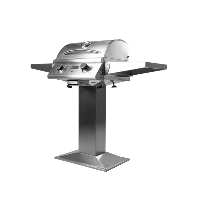 Blaze 21" Electric Grill With Pedestal BLZ-ELEC-21-FS