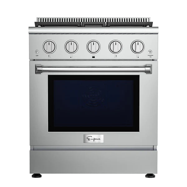 Empava 30GR03 Freestanding Range Gas Cooktop And Oven 30" - EMPV-30GR03