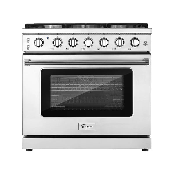 Empava 36GR11 Pro-Style Slide-in Single Oven Gas Range 36" - EMPV-36GR11