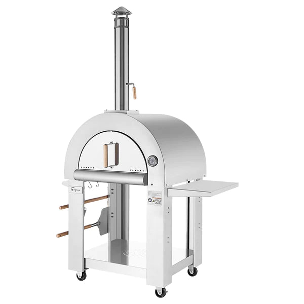 Empava PG05 Outdoor Wood Fired Pizza Oven With Side Table - EMPV-PG05