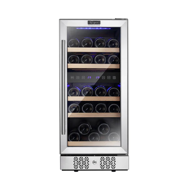 Empava WC02D Dual Zone Small Wine Cooler 15" - EMPV-WC02D