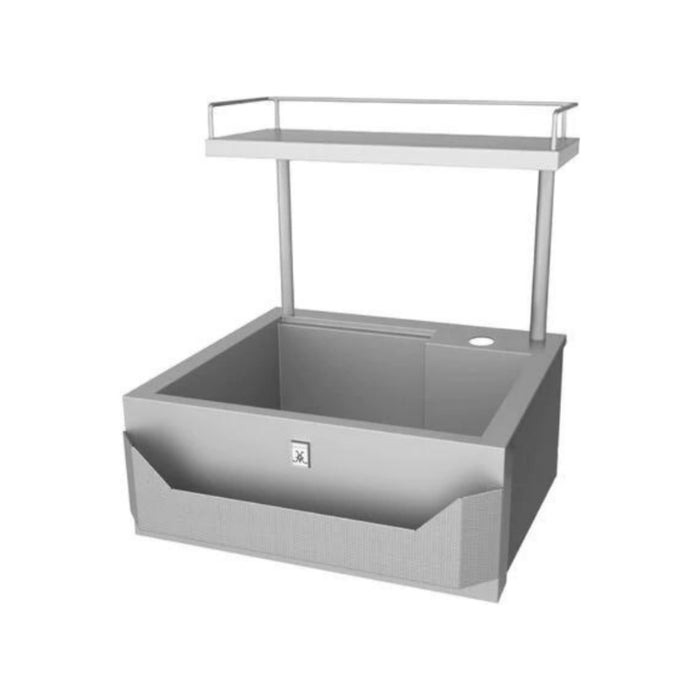 Hestan 30" Insulated Sink with High Shelf - GISHS30