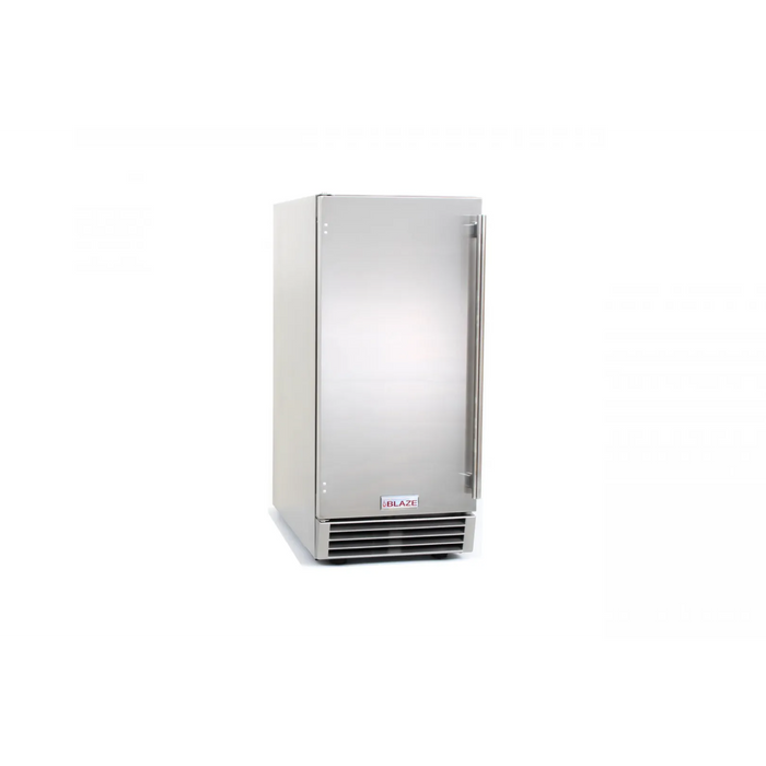 Blaze 15" Outdoor Ice Maker with Gravity Drain - BLZ-ICEMKR-50GR