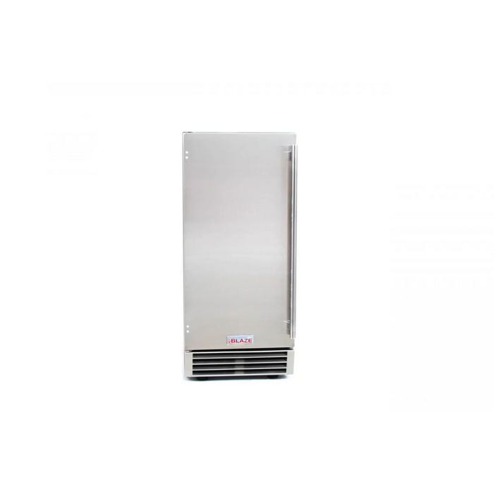 Blaze 15" Outdoor Ice Maker with Gravity Drain - BLZ-ICEMKR-50GR