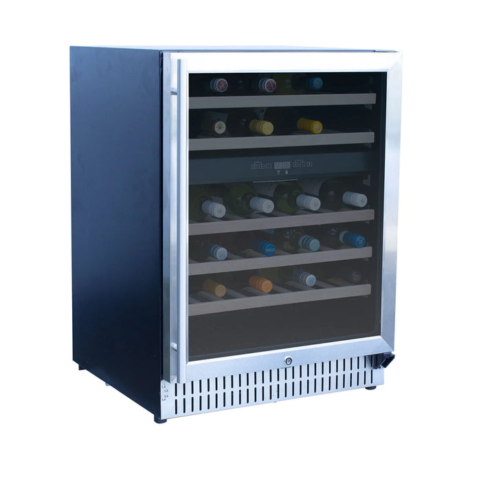 Summerset 24" Outdoor Rated Dual Zone Wine Cooler - RFR-24WD