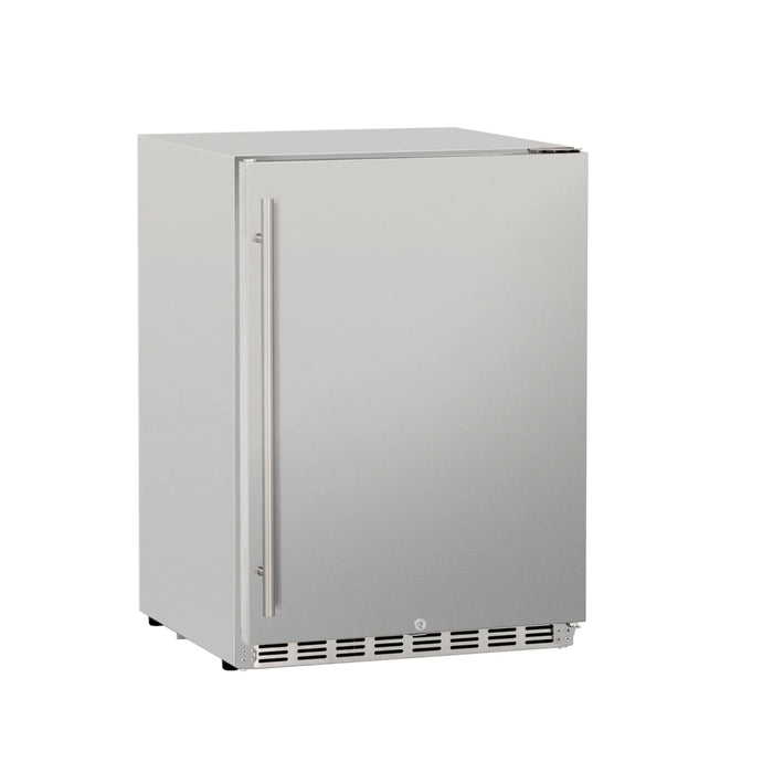 Summerset 24" Deluxe Outdoor Refrigerator, 5.3 Cubic Feet - SSRFR-24D