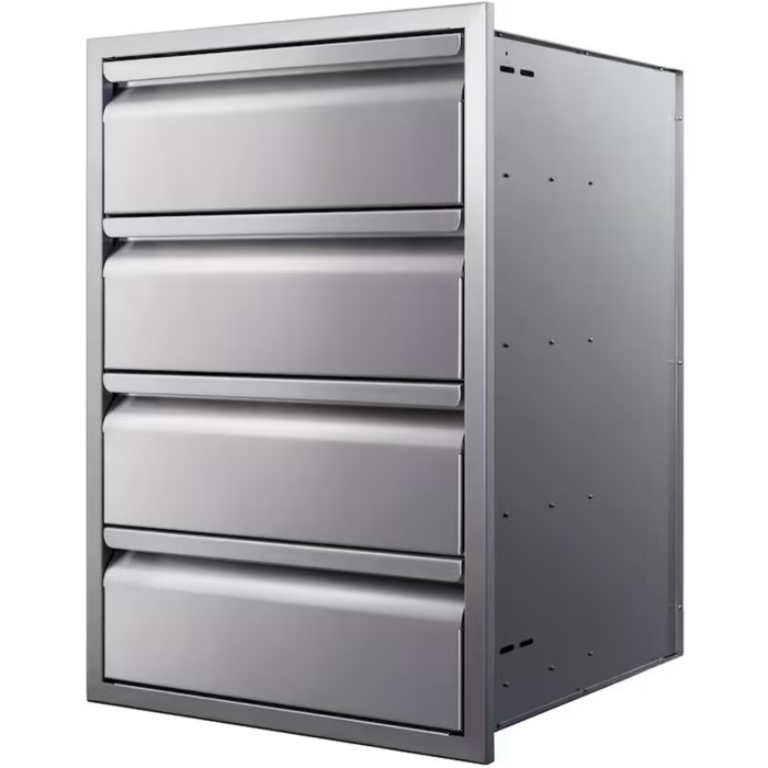 Memphis Grills 21" Quadruple Access Drawer With Soft Close - VGC21DB4