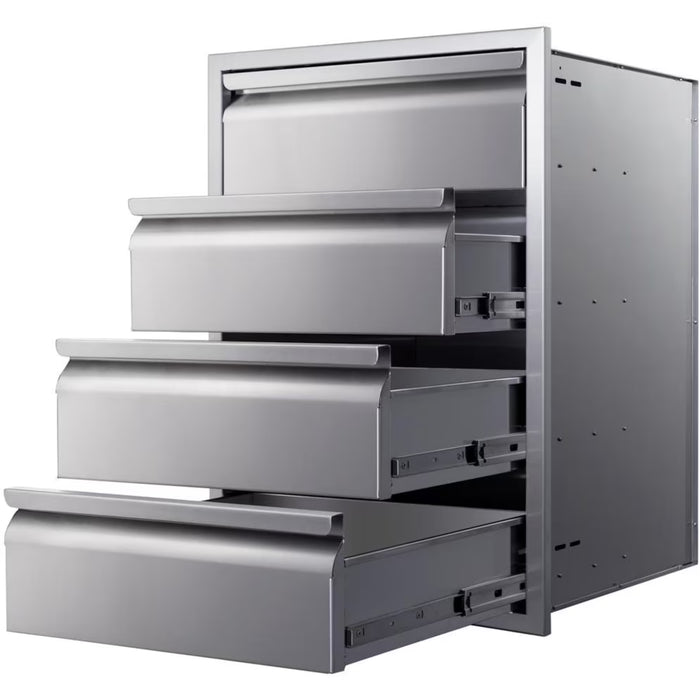 Memphis Grills 21" Quadruple Access Drawer With Soft Close - VGC21DB4