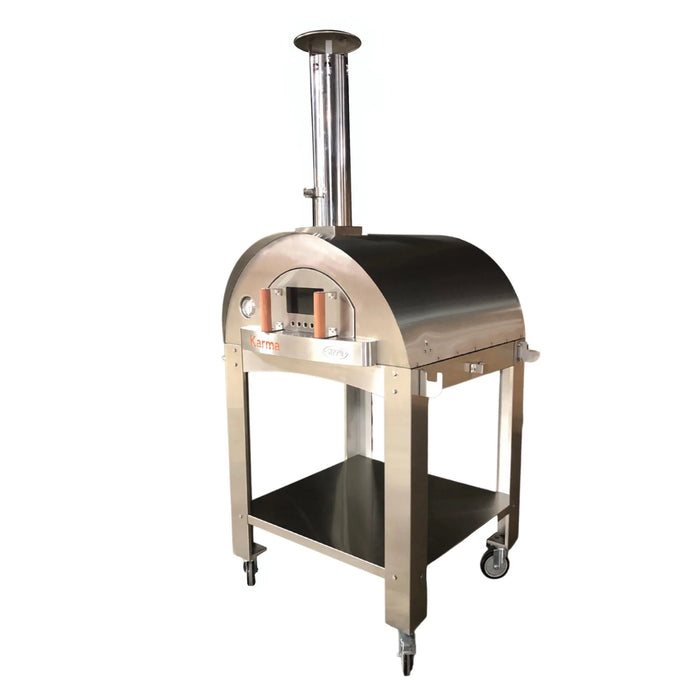 WPPO Karma 42" Professional Wood Fired Pizza Oven - WKK-03S-304SS